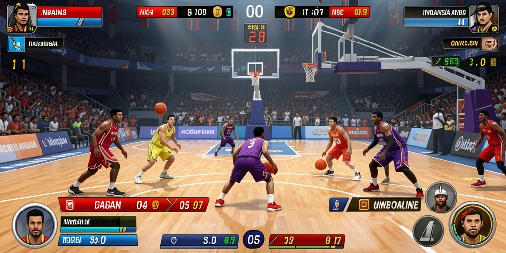 marvel77 - Screenshot saat karakter dalam misi bertempur.